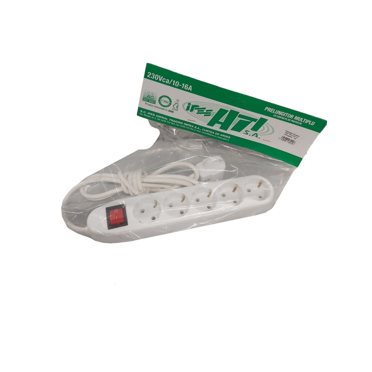 PRELUNGITOR ECO-M 2 M 5 LOC. PROTECTIE CONTACT+INTRERUPATOR