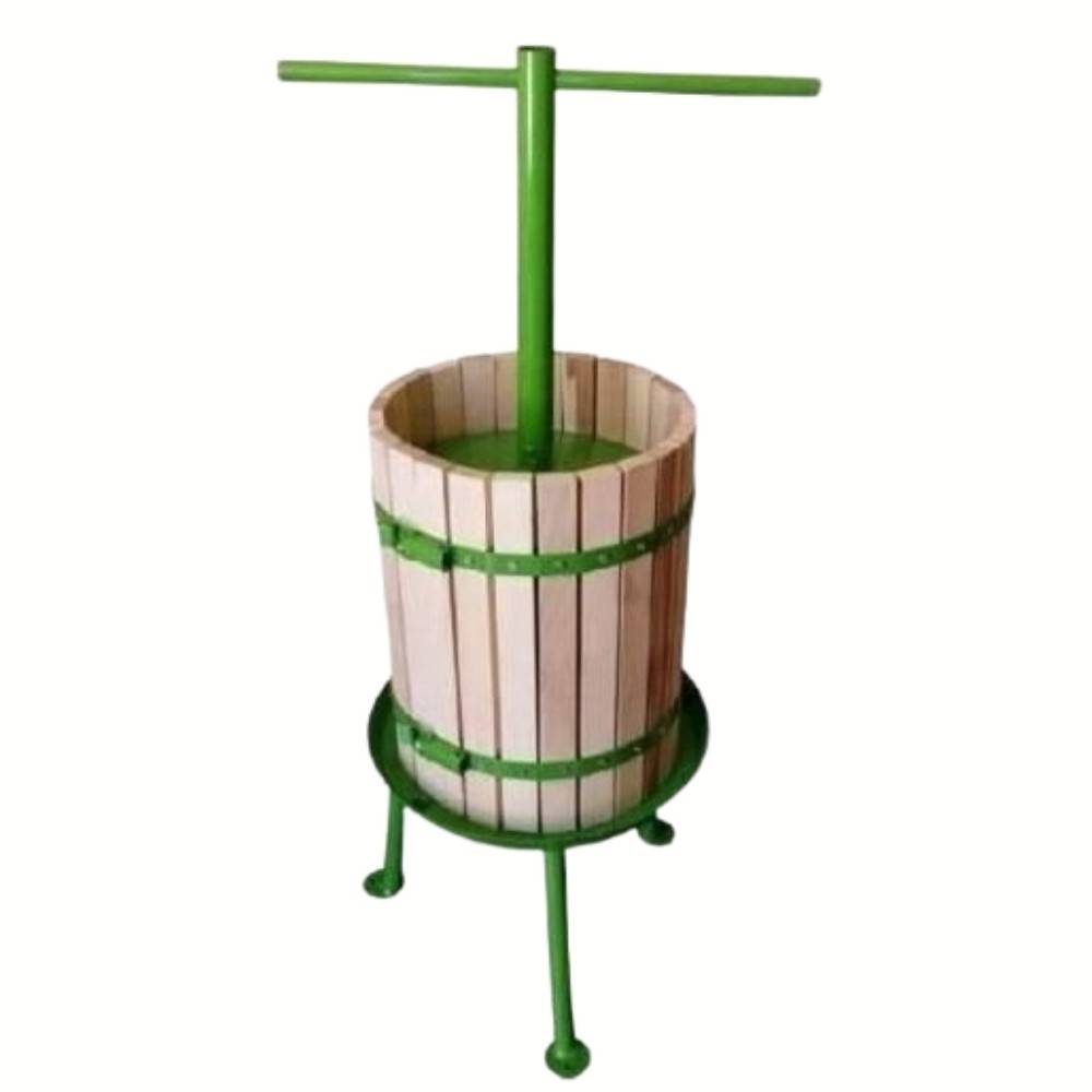 Presa struguri demontabila Vivatechnix VMD-32AD, capacitate 32 l, lemn de fag, Inaltime 79 cm, Diametru cos 35 cm