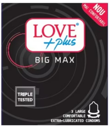 LOVE PLUS PREZERVATIVE BIG MAX 3BUC