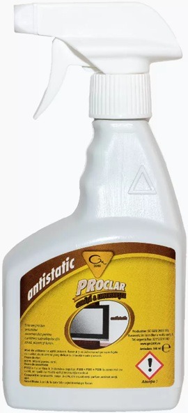 Solutie pentru curatarea si lustruirea lemnului, Proclar Antistatic, 500 ml