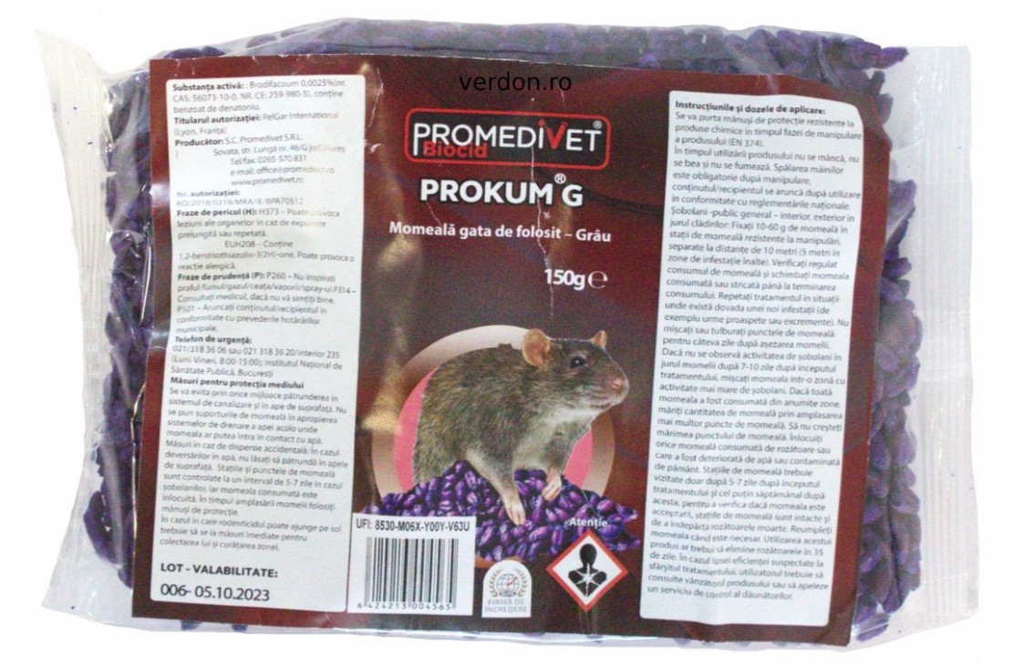 PROKUM G BOABE GRAU PUNGA 150G