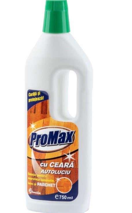 PROMAX SOLUTIE CU CEARA CURATARE LEMN&PARCHET 750ML