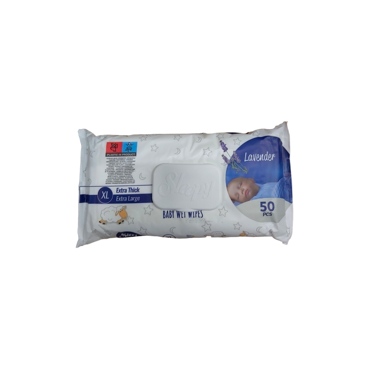 PROSOAPE UMEDE SLEEPY LAVANDA  XL 50BUC