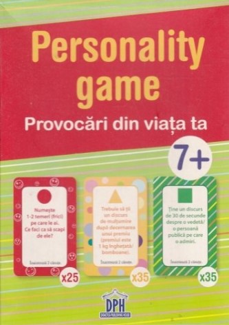 Personality game - Georgeta Panisoara