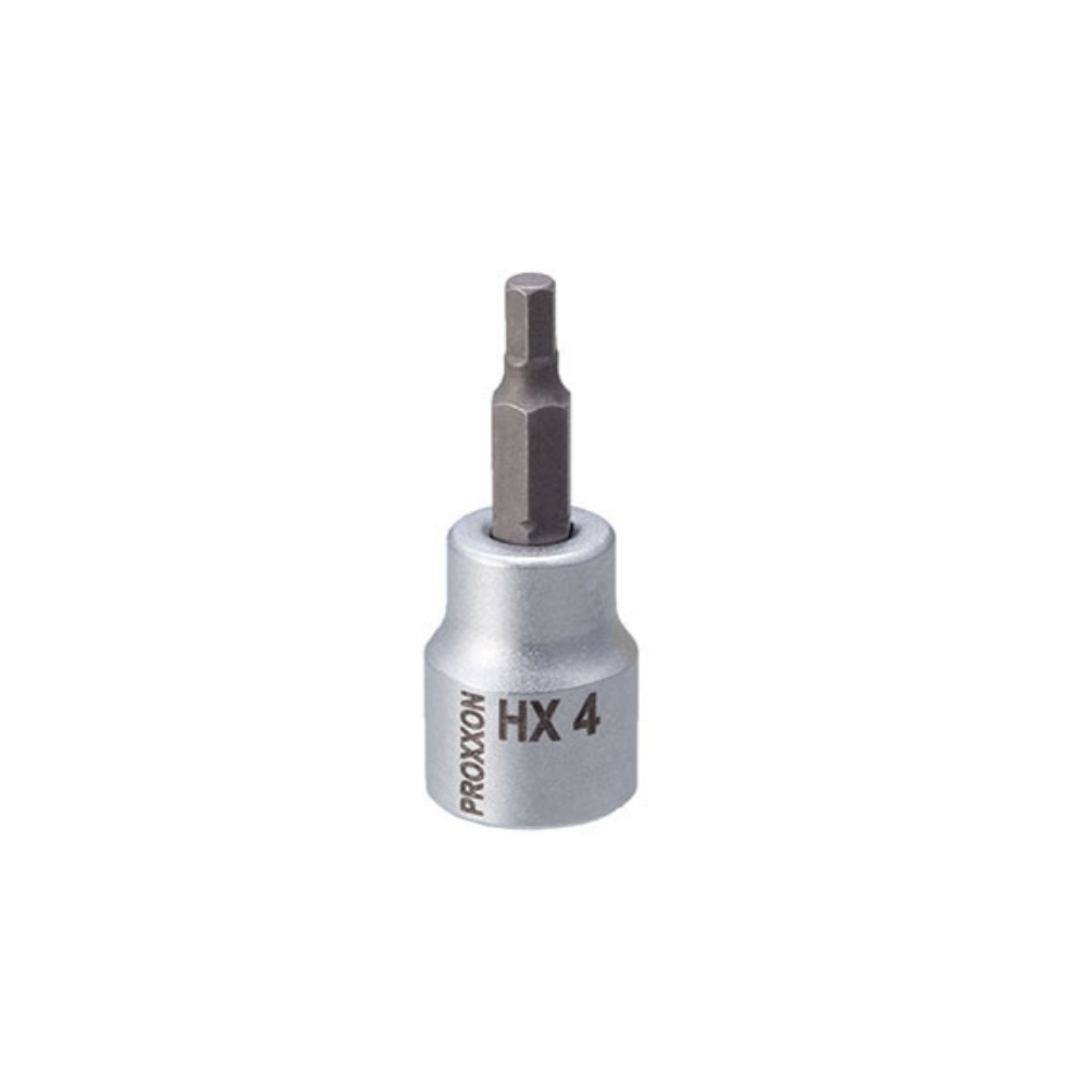 Cheie HEX, Proxxon 23575, 4mm, cu prindere 3/8