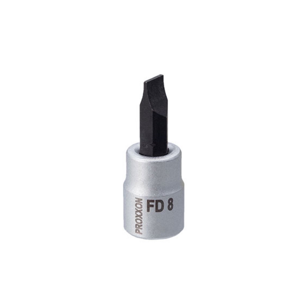 Varf surubelnita drept de 8mm, Proxxon 23593, cu prindere 3/8