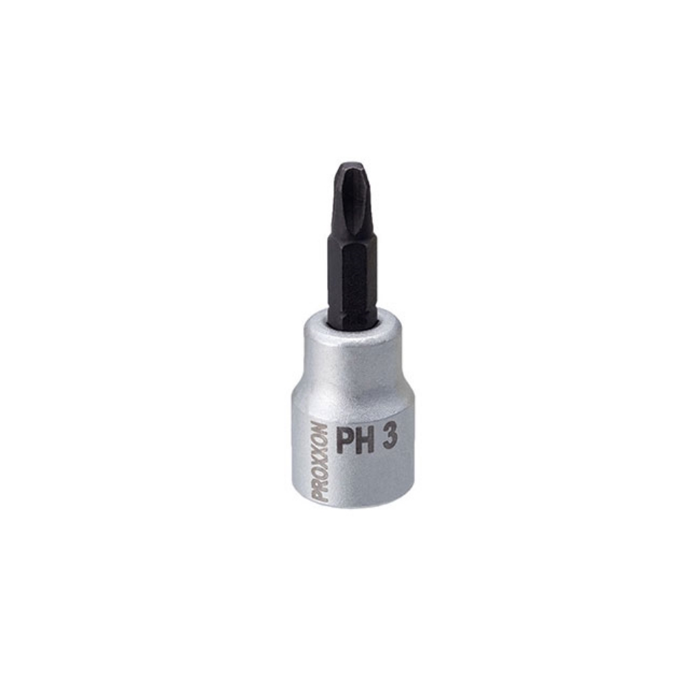 Varf surubelnita PH 3, Proxxon 23596, cu prindere 3/8