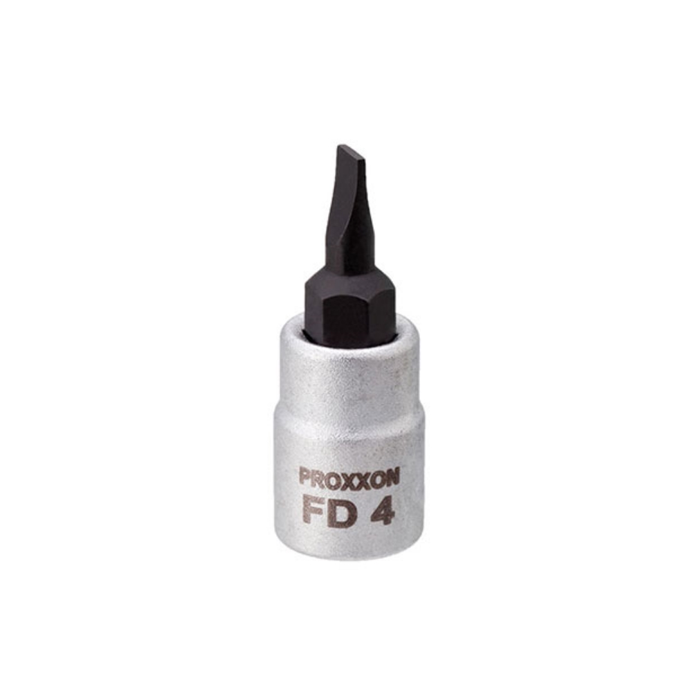 Varf surubelnita drept FD 4mm cu prindere 1/4