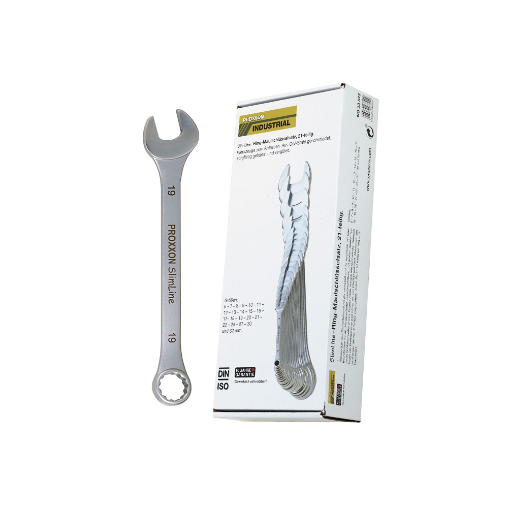 Set 21 chei combinate Slim - Line, Proxxon 23822