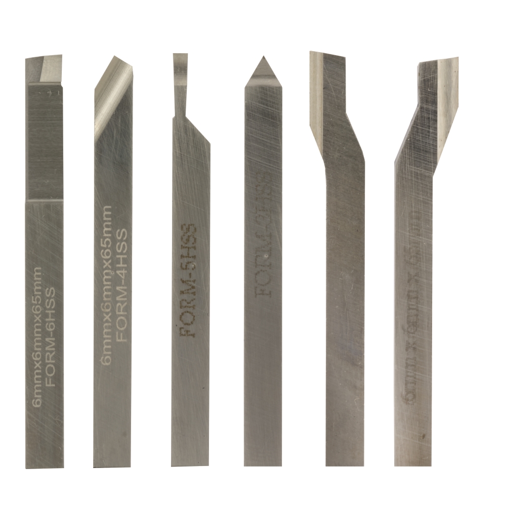 Set 6 cutite strung 6x6mm, Proxxon 24524