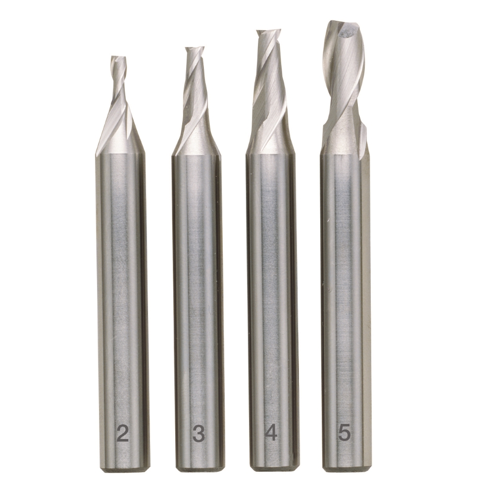 Set 4 freze HSS-Co5, Proxxon 24610
