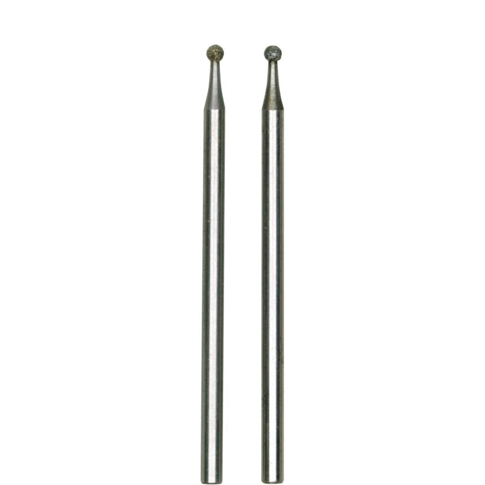 Proxxon 28222, biaxuri diamantate sferice, 1.8mm