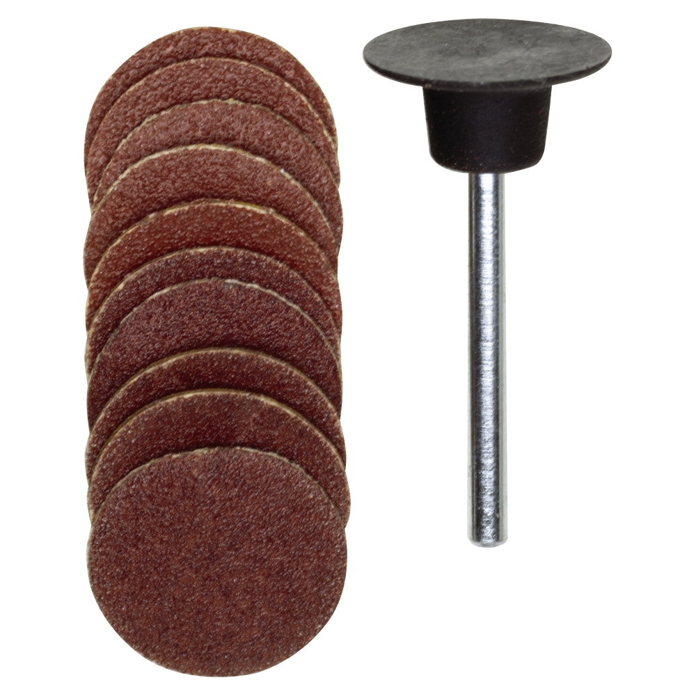 Set suport si discuri din corindon, 18mm, GR120 si GR150, Proxxon 28982