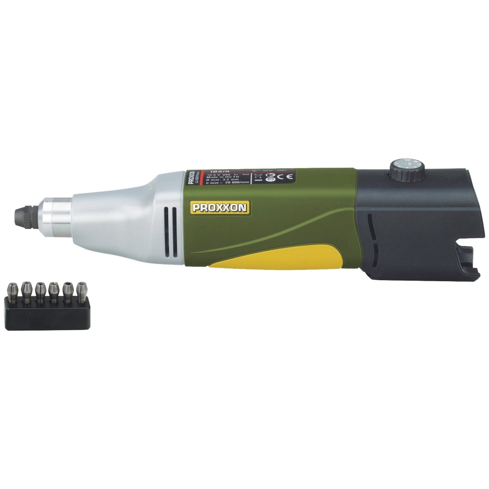 Proxxon 29802, Masina pentru gaurit-frezat IBS/A (doar corpul), 7000-23000 rpm, + accesorii