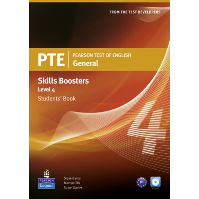 PTE General Skills Booster Level 4 Student Book with Audio CD - Susan Davies, Martyn Ellis