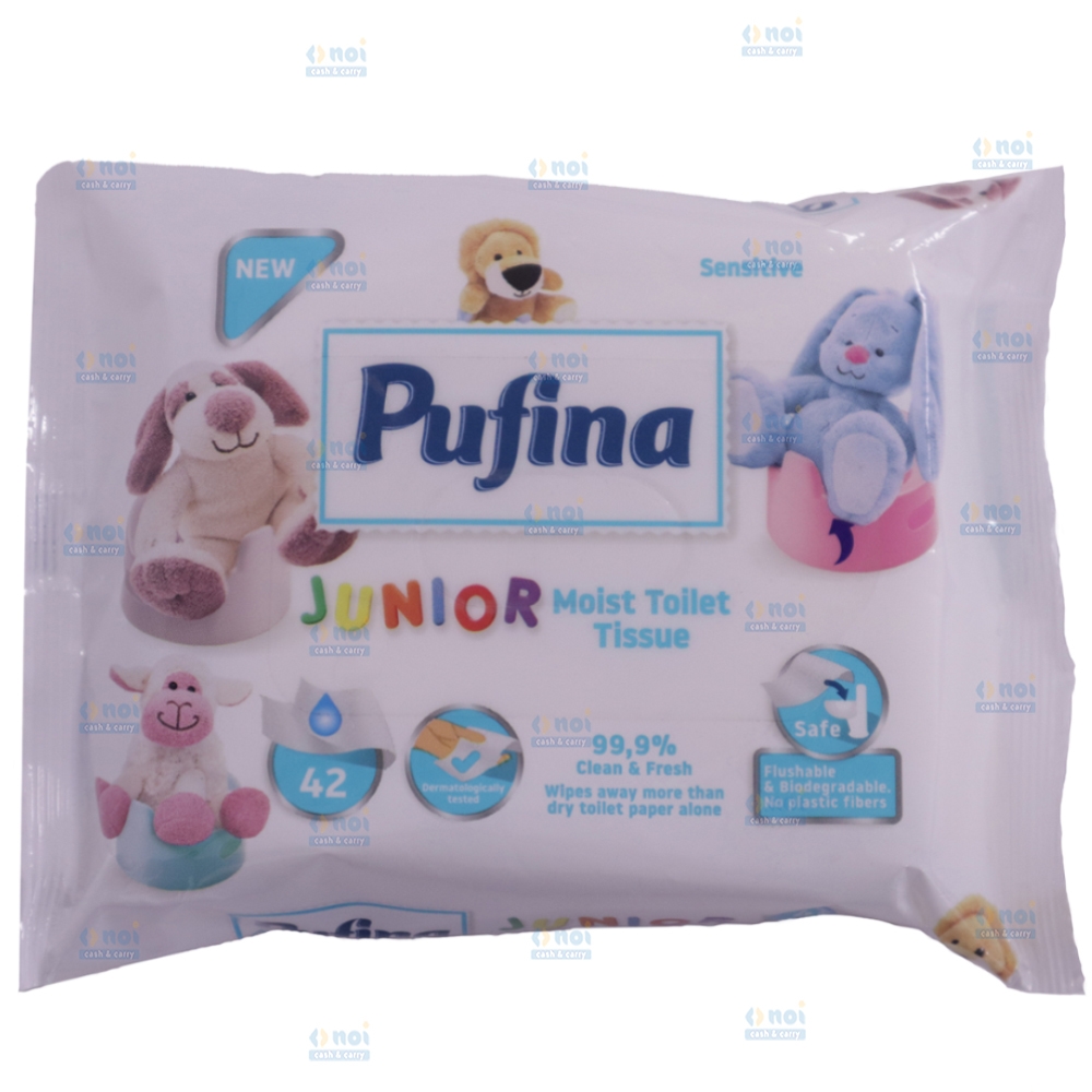 PUFINA HARTIE IGIENICA UMEDA JUNIOR 42BUC