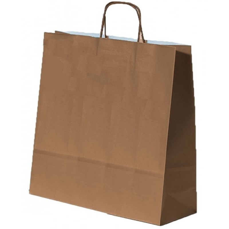 Punga cadou Colorarte 93923 / 00815, 45x48x17cm, kraft, manere din hartie rasucita