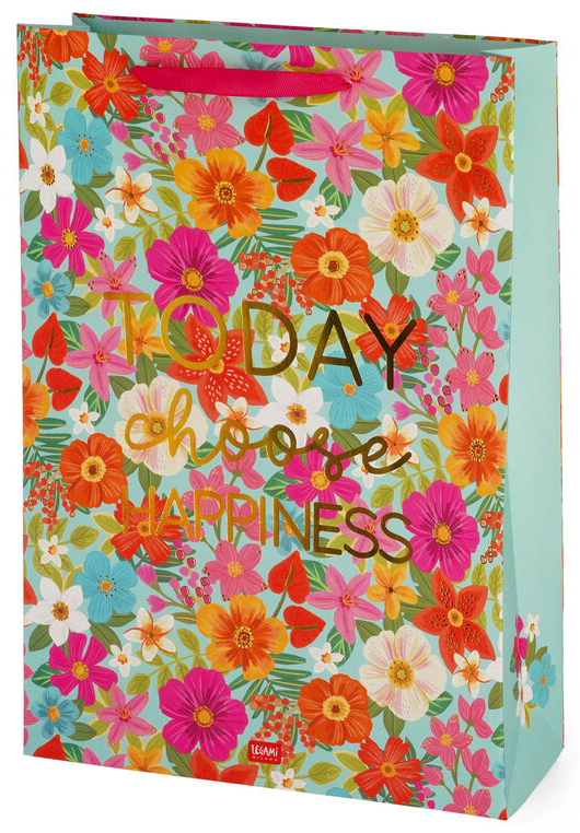 Punga de cadou X-Large, Flowers, Legami