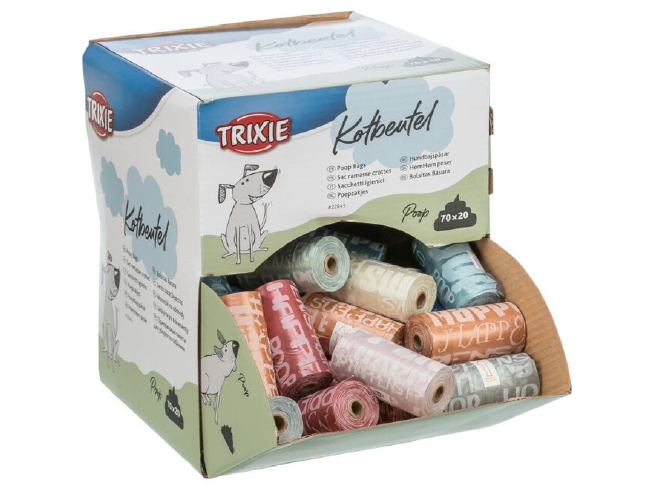 Trixie Pungi Igienice, 70 role/20 buc, 22843