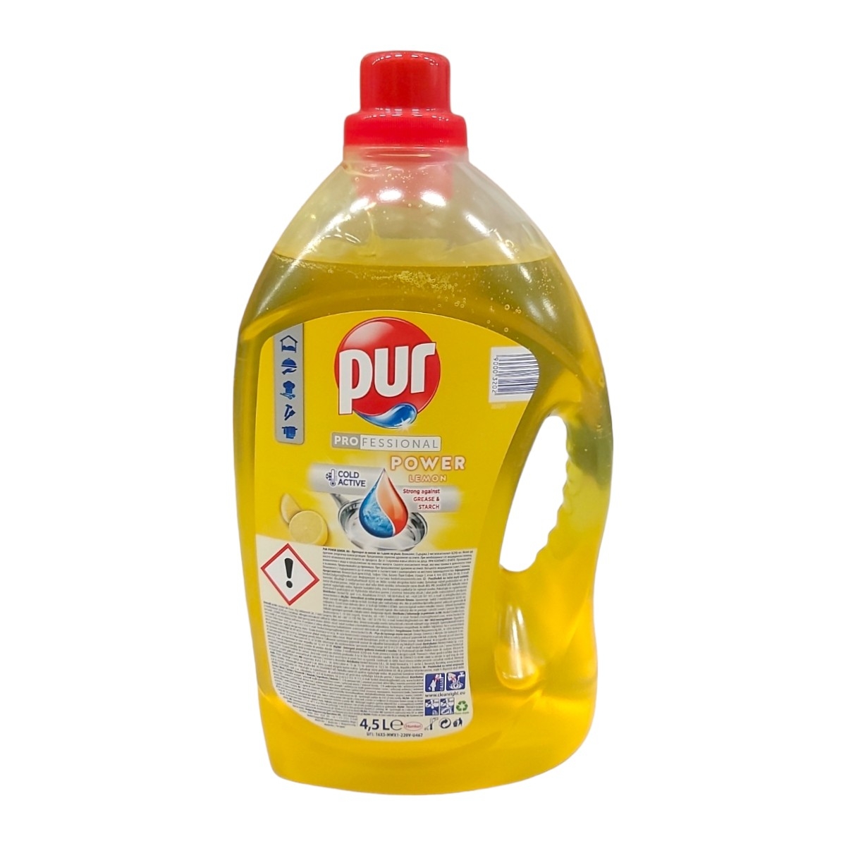 PUR DETERGENT DE VASE 4.5L LEMON