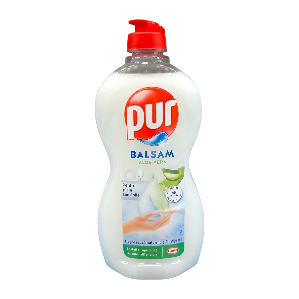 PUR DETERGENT DE VASE 450ML ALOE VERA