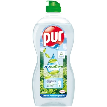 Pur detergent de vase Pro Nature 500 ml