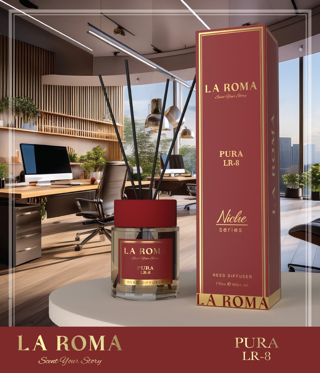 Odorizant de camera Pura LR - 8, 120 ml, La Roma Niche