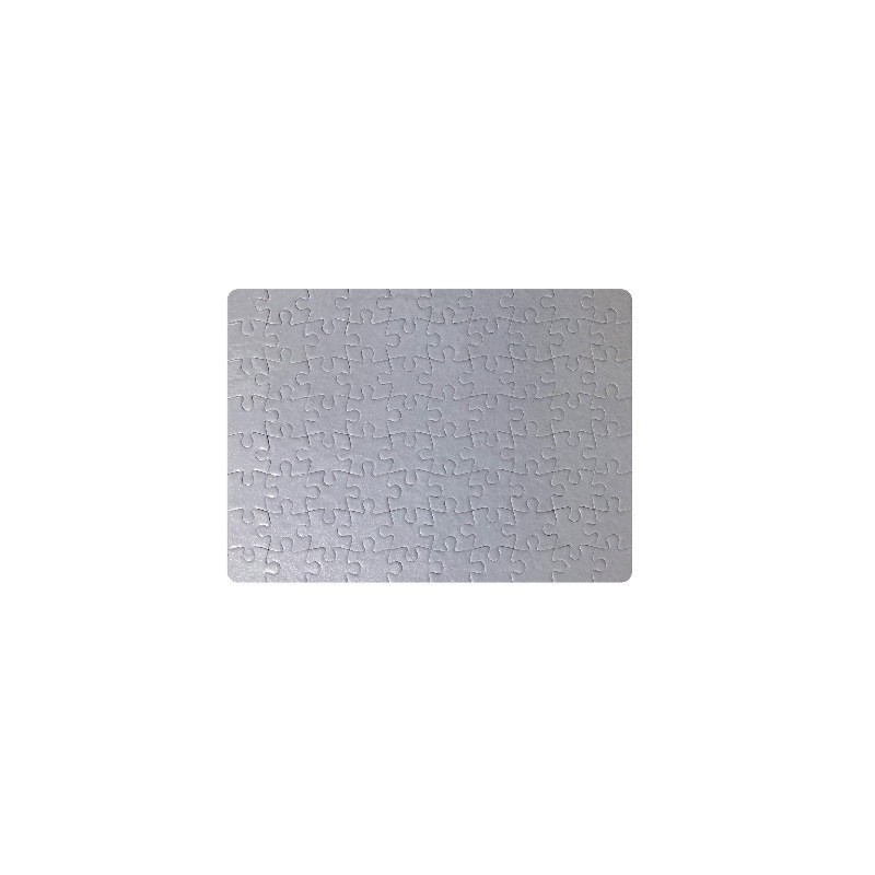 Puzzle carton alb pentru desenat/printat Colorarte 20x14.5cm, 80 piese