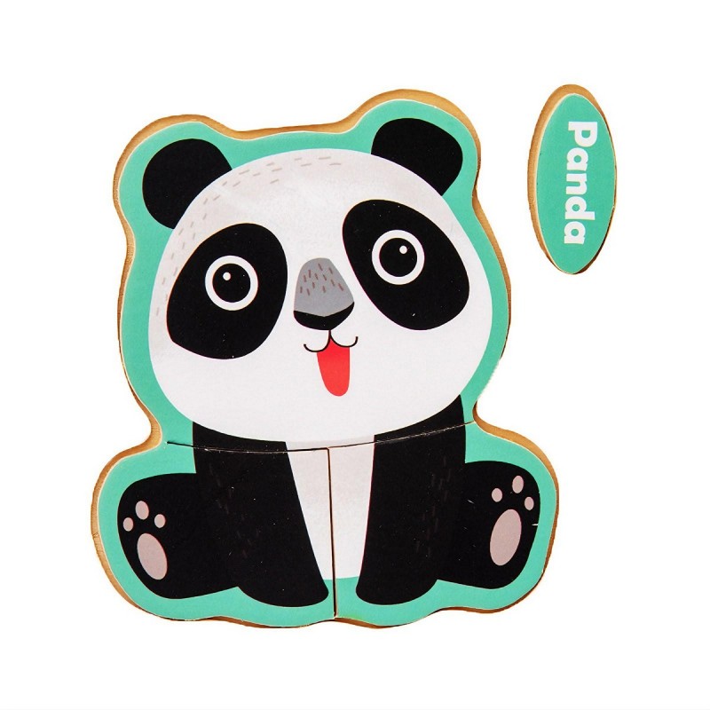Puzzle lemn - Mini Animale / Masini, 3 piese, Colorarte
