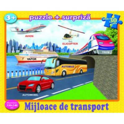 Puzzle Mijloace de transport