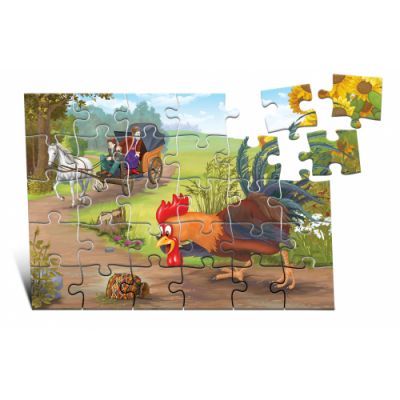 Puzzle Punguta cu doi bani 30 piese