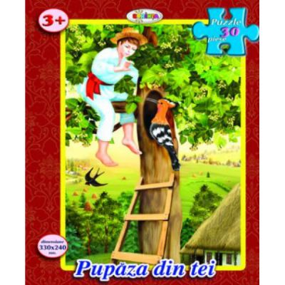 Puzzle Pupaza din tei