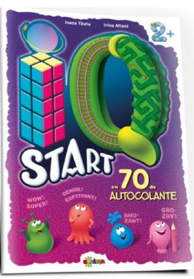 IQ start 2+ (70 autocolante)