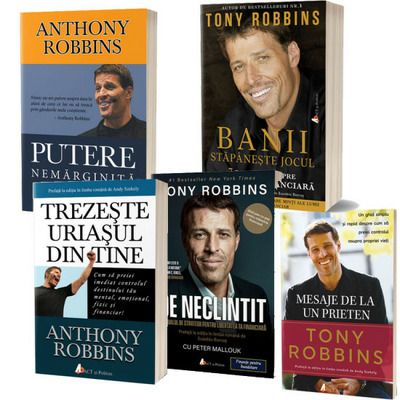 Pachet din 5 carti Tony Robbins