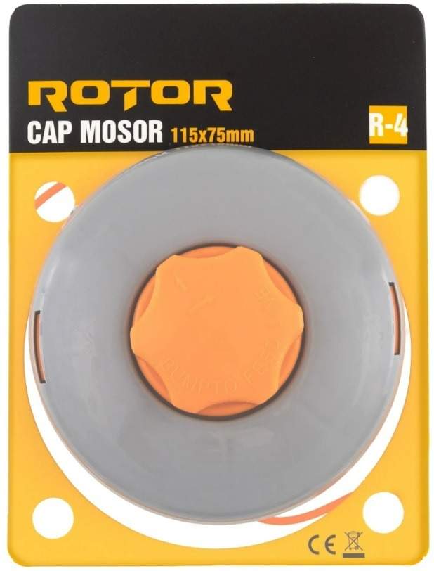 R-4 Cap mosor 115x75 mm cu fir 2.4 mm x 2 m ROTOR