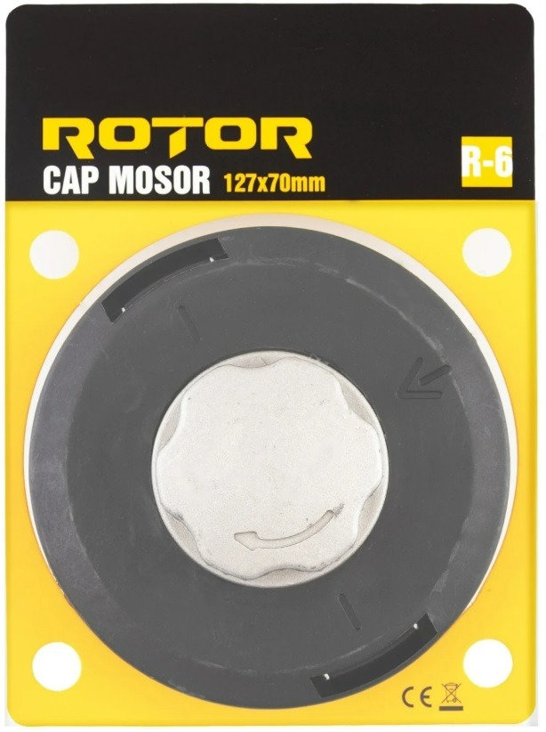 R-6 Cap mosor 127x70 mm cu fir 2.4 mm x 2 m ROTOR