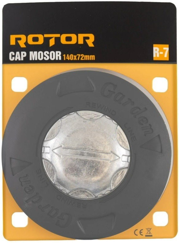 R-7 Cap mosor 140x72 mm cu fir 2.4 mm x 2 m ROTOR