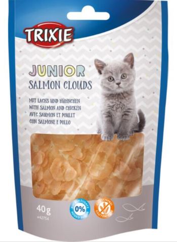 A(-15%) Recompense Pentru Pisici Junior, Norisori Cu Somon Si Pui, 40 g, 42754