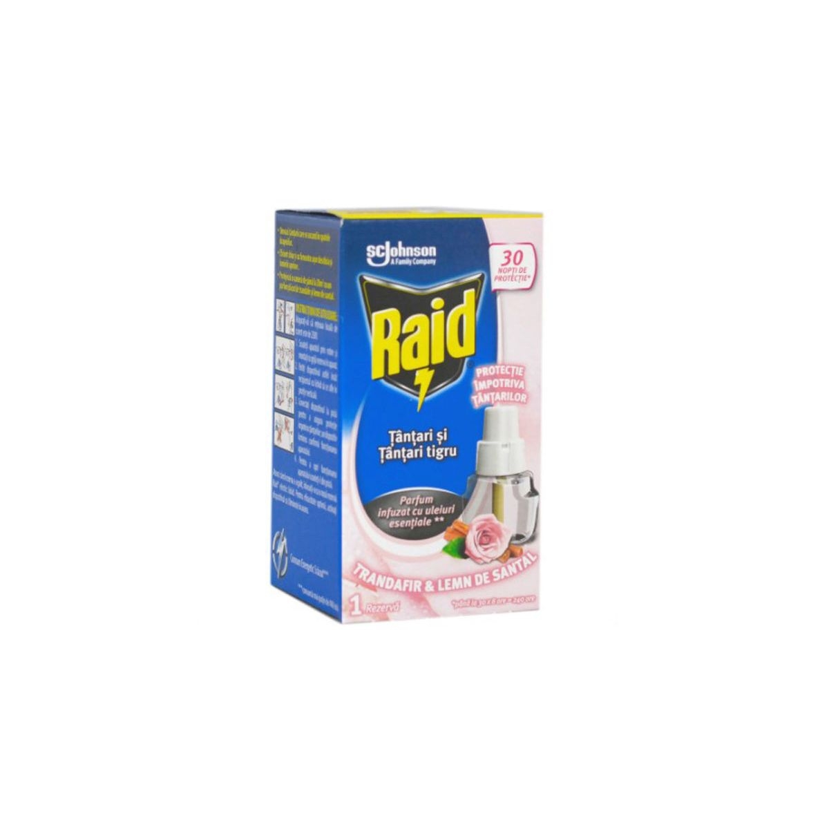RAID REZERVA LICHIDA IMPOTRIVA TANTARILOR 21ML TRANDAFIR