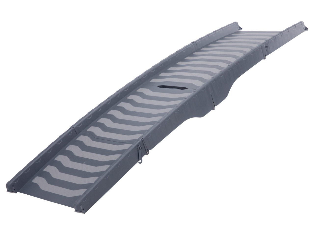 Trixie Rampa Din 3 Elemente, Plastic/TPR, 39x150 cm, Pana la 25 kg, Gri, 39476