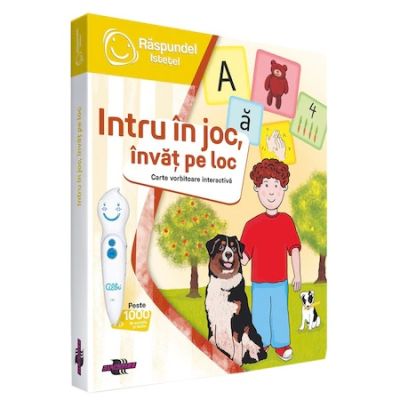 Raspundel Istetel, Carte interactiva Intru in joc, invat pe loc