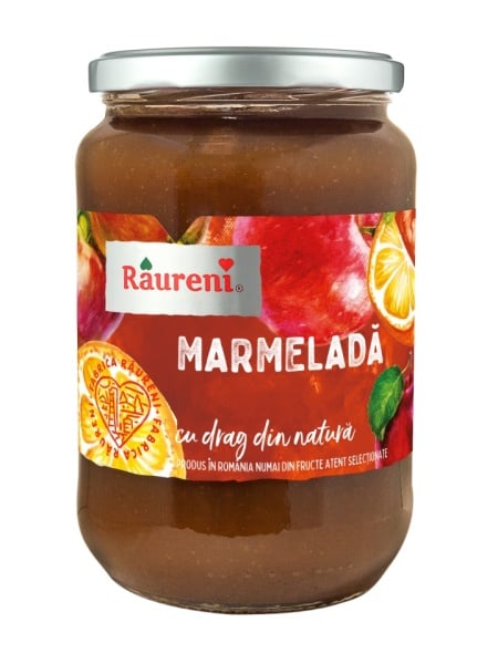 Marmelada de fructe, 860g Raureni