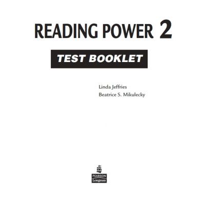 Reading Power 2 Test Booklet - Linda Jeffries