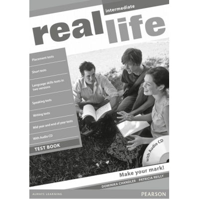 Real life Global Intermediate Test Book & Test Audio CD Pack - Patricia Reilly