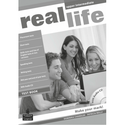 Real Life Global Upper Intermediate Test Book & Test Audio CD Pack - Patricia Reilly
