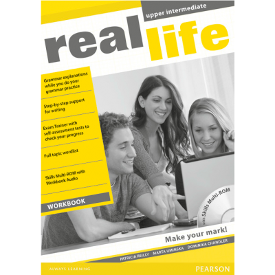Real Life Global Upper Intermediate Workbook & Multi-ROM Pack - Patricia Reilly