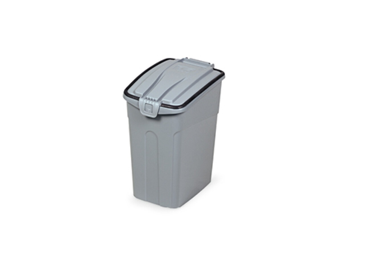 FOP Recipient Pentru Hrana Uscata, Oto, 16 l/ 25 x 16 x 34 cm, Diverse Culori: Alb - Gri, S10090200
