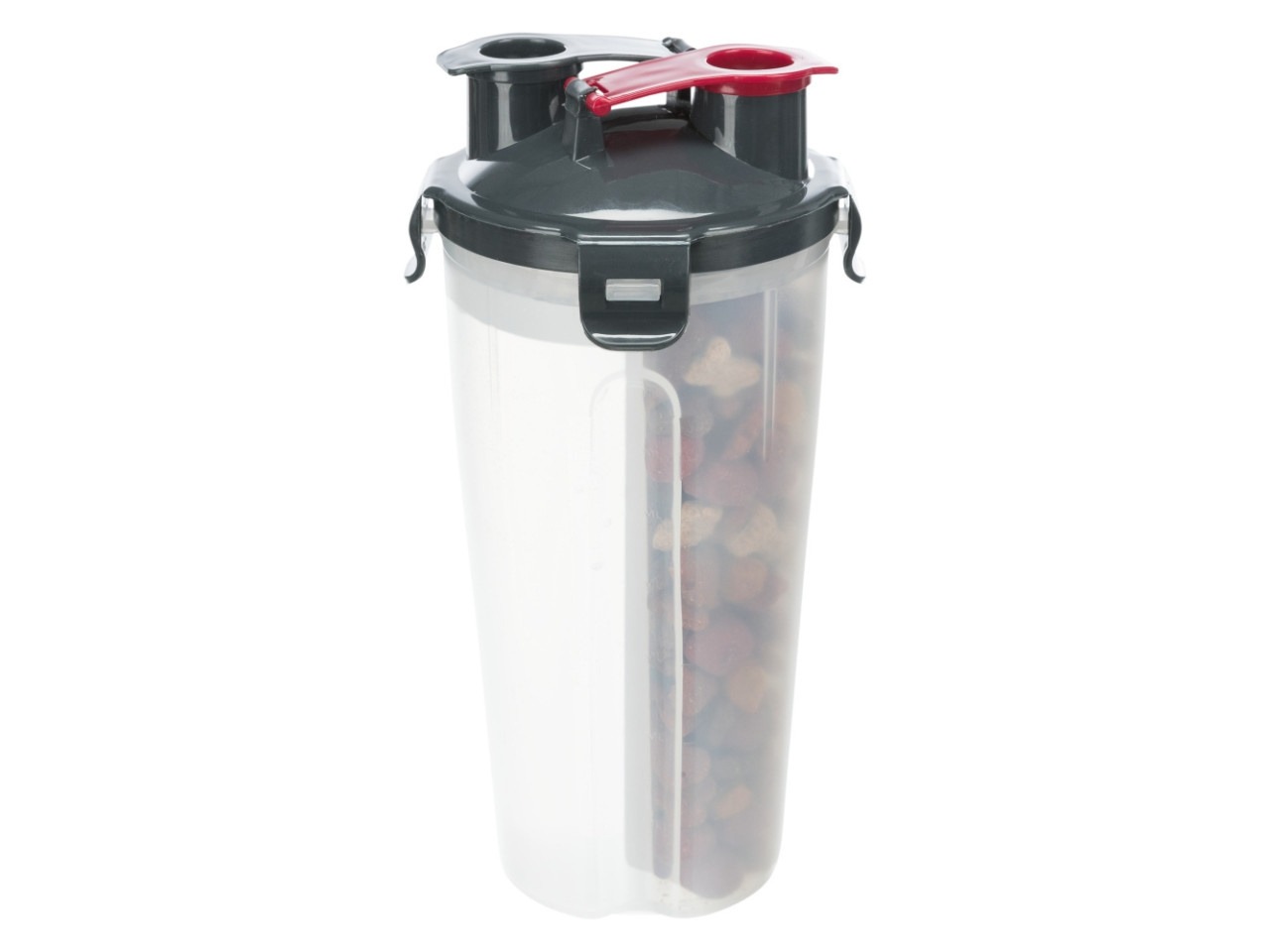 Trixie  Recipient Pentru Hrana/Apa, Plastic, 2x0.35 l/11x23 cm, 25019