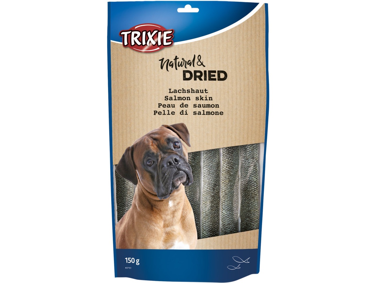 Trixie Recompense Pentru Caini, Piele De Somon, 150 g, 27151