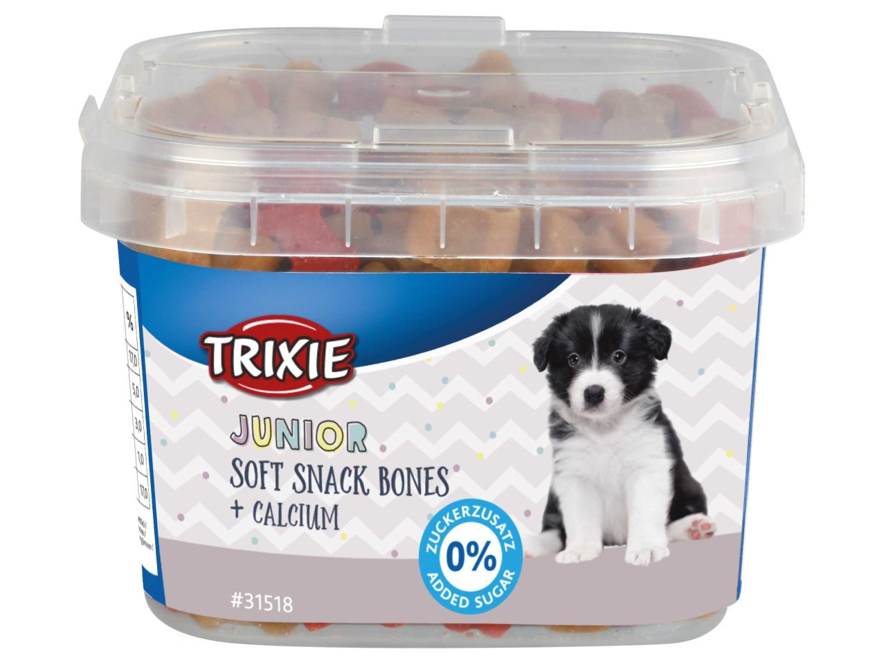 Trixie Recompense Pentru Caini Junior, Oase Soft Cu Calciu,140 g, 31518